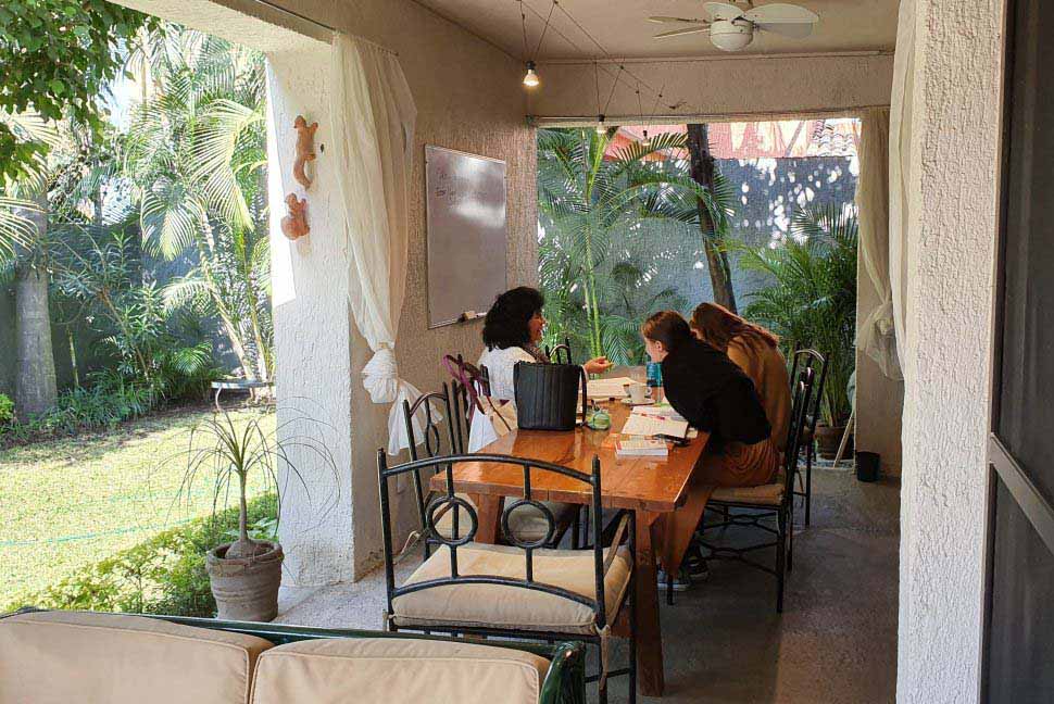 Clases de inglés en grupo